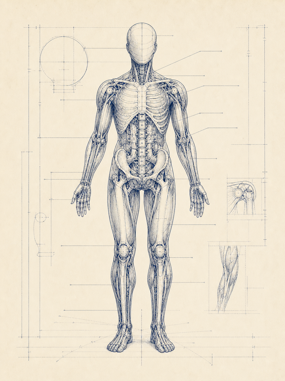 Anatomy of an S2F agent — ten organs mapped to a human frame
